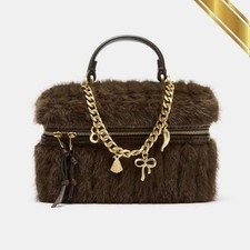 Zara Faux Fur Rigid Bag with