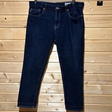 Union Works Selvedge Blue Stretch Denim Selvage Jeans W36 L30