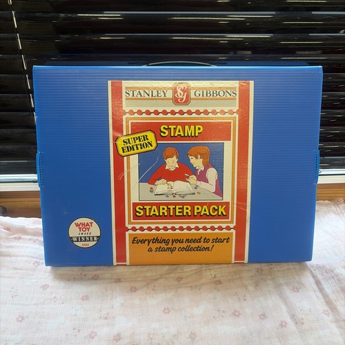 Vintage stamp collection carry - stamp,