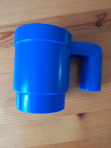 Lego blue plastic upscaled - blue,