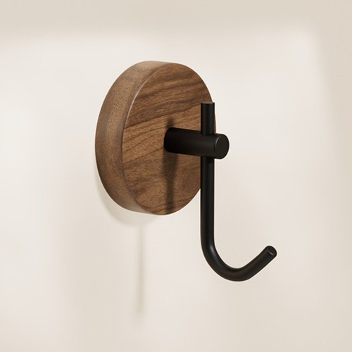 2pc walnut hanging hanger - 2pc,