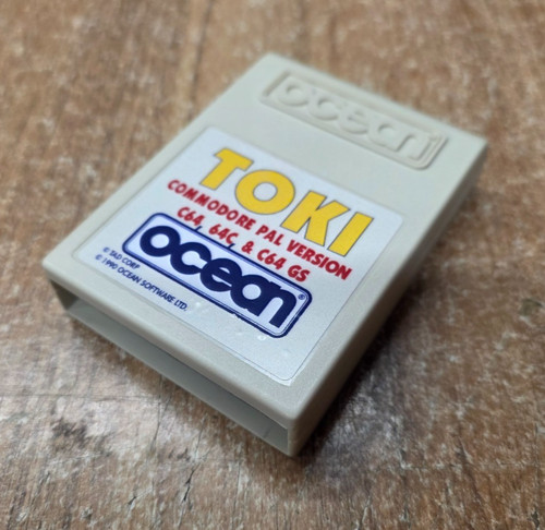 Commodore c64 toki - c64, (ocean)