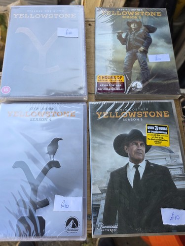 Yellowstone dvds series 5 - yellowstone,