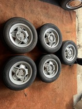 Triumph Stag alloys X 5. Shot blasted & Painter.