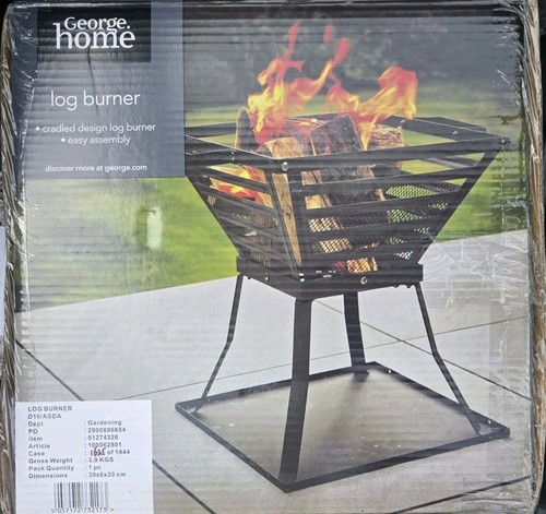 George log burner 39 - log,