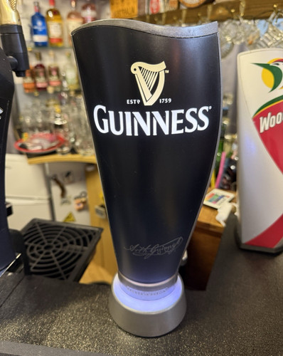 Guinness illuminated beer - guinness,