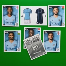 Merlin Topps Premier League 2019 Stickers Manchester City