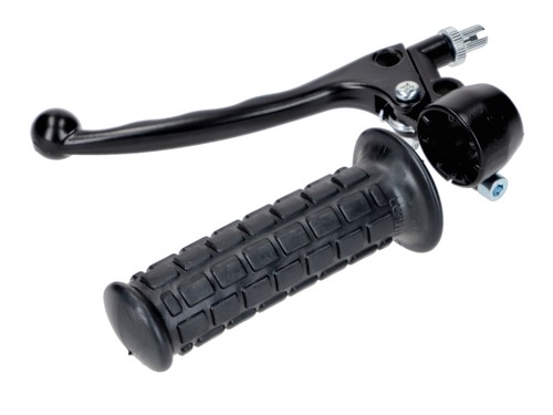 Brake fitting with - , lever
