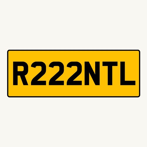 Private number plate rental - private,