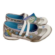 Disney Collectible Shoes Size 3 Tinker Bell Fairy Mary Janes Girls Sneakers RARE