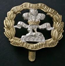 South Lancashire Regiment - The Prince of Wales's Volunteers - Cap Badge.