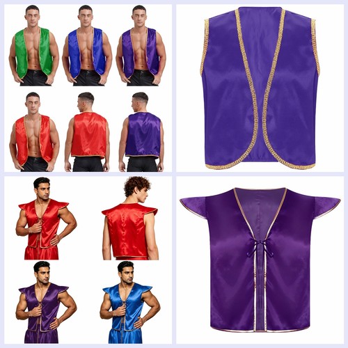 Mens arabian vest tops - mens,