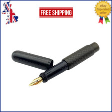 VINTAGE MOORE MIDGET FOUNTAIN PEN IN BCHR SEMI FLEXIBLE 14K GOLD STUB BROAD NIB