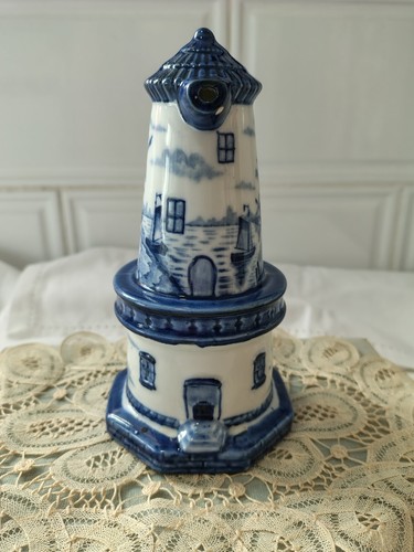 Vintage delft windmill - vintage,