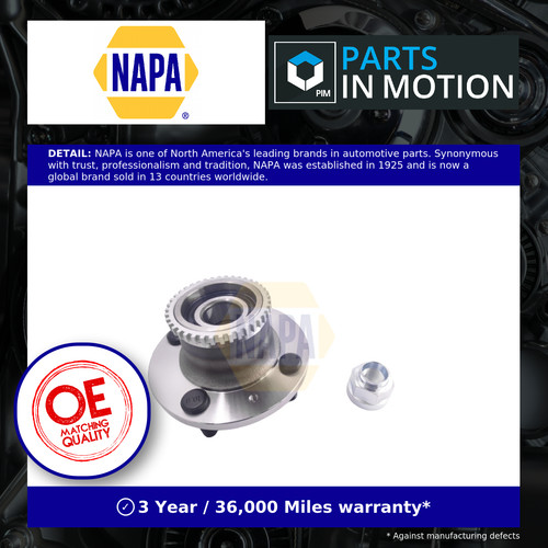 Wheel bearing kit - kit, fits