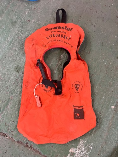 Boat life jacket sowester - life,