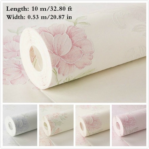 10m non woven floral - 10m, non-woven