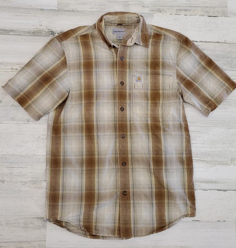 Carhartt essential plaid - plaid, short