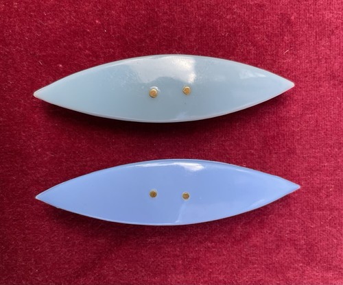 Two vintage plastic tatting - vintage,