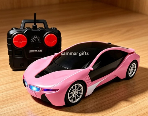 Girls pink bmw - i8, remote