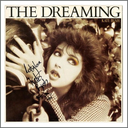 Kate bush autographed the - bush,