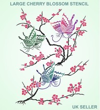 Large Cherry Blossom Stencil