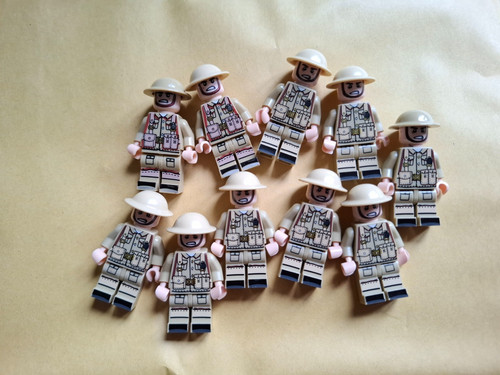 X10 mini figure - x10, -british