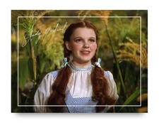 Judy Garland Signed Autograph Photo Print 8x6 Wizard of Oz Dorothy Gale