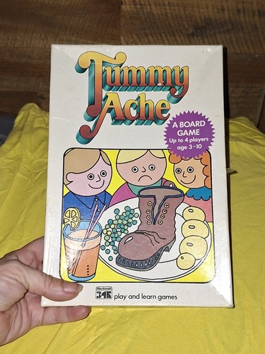 Tummy ache board game - tummy, by