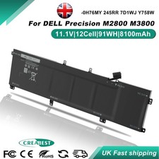 8100mAh 7D1WJ H76MV 245RR