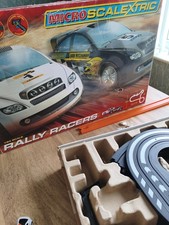 Micro Scalextric G1100 Rally Racers 1:64 Scale Full Racing Set Hornby Hobbies
