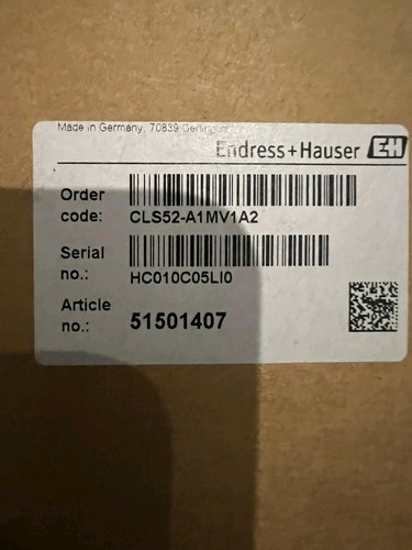 Endress hauser cls52 a1mv1a2 - endress, cls52-a1mv1a2