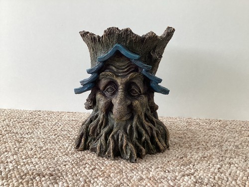 Green man tree - green,