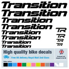 Transition bike decals /