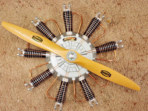 Cylinder radial engine for - 9,