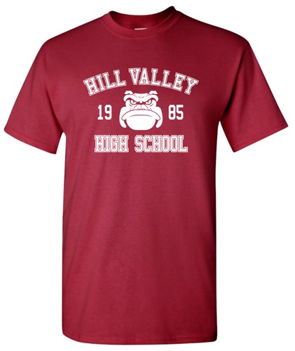 Hill valley hight shirt back - -,