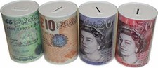 Pack money tin boxes - 4,