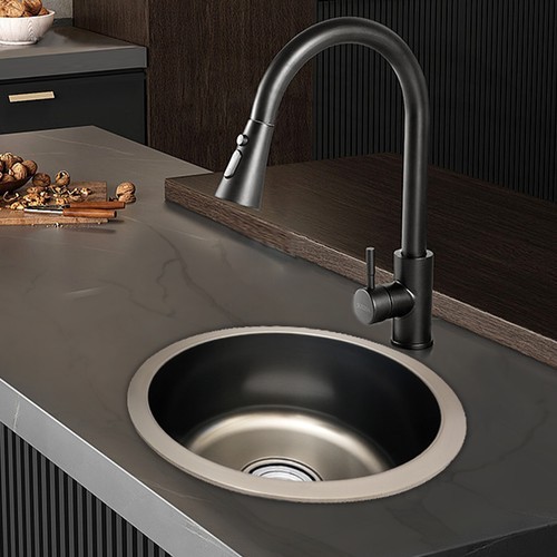 Stainless steel kitchen sink - steel,