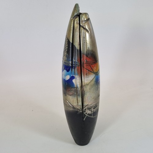 Vintage studio pottery - pottery, raku