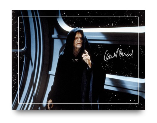 Ian mcdiarmid signed star - ian,