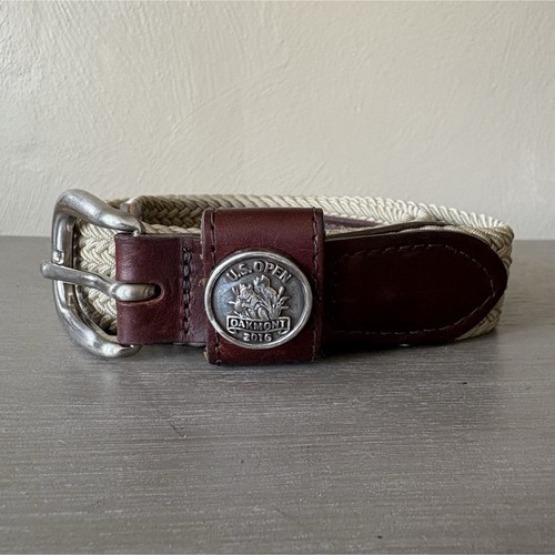 Men braided woven - men's, belt