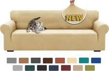 XINEAGE High Stretch Sofa Covers 4 Seater Latest Jacquard Extra Large Couch Cove