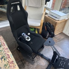 Playseat Evolution Gaming Chair ActiFit For Racing Simulator Cockpit Foldable UK