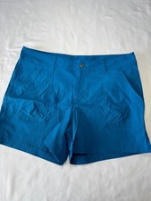 Columbia Silver Ridge Stretch Womens Walking Shorts Omni Shield Size 16