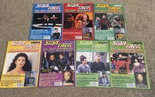 Star Trek The Next Generation Official Poster Magazine Lot Of 7