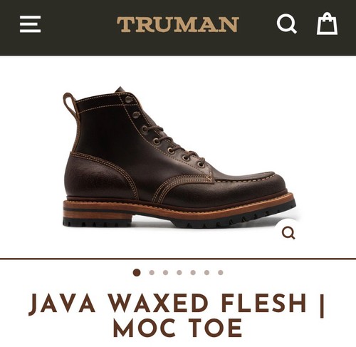 Truman 10d java waxed flesh - 10d,