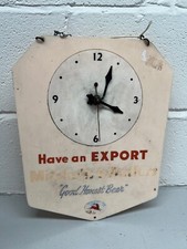 RARE VINTAGE MITCHELLS & BUTLERS 'GOOD HONEST BEER' ADVERTISING WALL CLOCK
