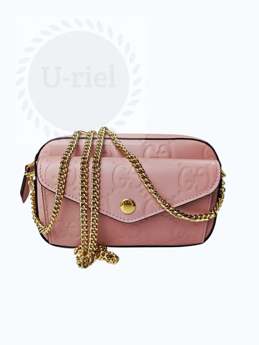 Gucci pink leather - gucci,
