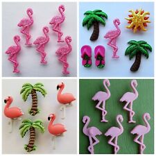 Craft Buttons FLAMINGO Pink