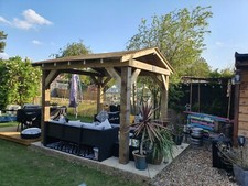 3mx2.5m Wooden Gazebo
